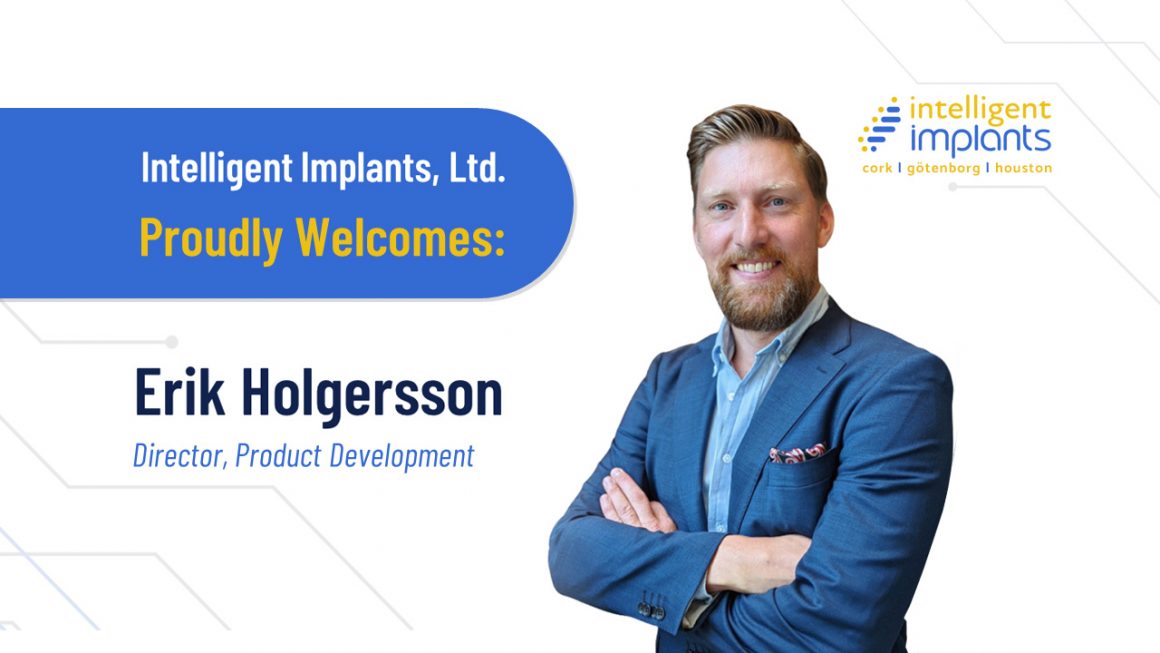 Intelligent Implants Further Expands Product Development Team to Support the SmartFuse® System for Lumbar Spinal Fusion