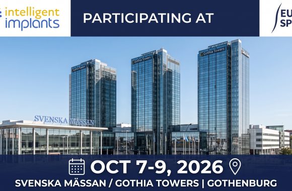 Intelligent Implants Team to Attend EUROSPINE 2026 in Gothenburg